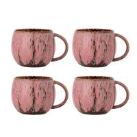 Creative Collection Rayen Krus Stent&oslash;j i en bl&oslash;d rosa nuance, 4 stk