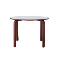 Bloomingville MINI Liova fremstillet i MDF &Oslash;65cm Bord striber bl&aring; hvid