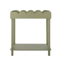 Creative Colelction Isola Sidebord lakeret finish Gr&oslash;n