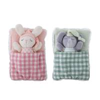 Bloomingville MINI Elie 2 bl&oslash;de dukker i polyester