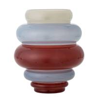 Bloomingville Annhelene Vase kontrastfulde nuancer i glas
