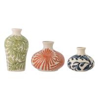 Creative Collection Fauni Vase Stent&oslash;j flerfarvet 