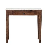Creative Collection Hauge Konsolbord mangotr&aelig; marmor