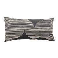 Bloomingville Brechia Pude Bomuld 60x30cm Gr&aring; m&oslash;nstret