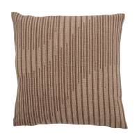 Bloomingville Witham Pude Bomuld 45x45cm Brun stribet