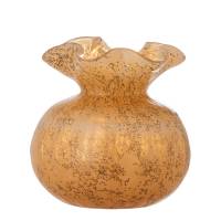 Creative Collection Thebe Vase Glas 12cm smuk glasvase i en varm orange