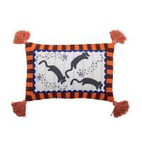 Bloomingville Missy Pude Genanvendt Bomuld 60x35cm Multifarvet