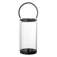 Bloomingville Danila Fyrfadsstage Glas sort