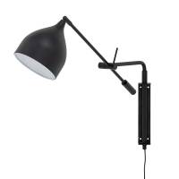 Bloomingville Lyam v&aelig;glampe &Oslash;17cm i Metal sort