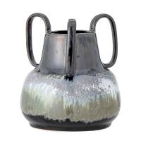 Creative Collection Selim Vase i Stent&oslash;j sorte sp&aelig;ttede nuancer
