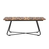 Bloomingville Hampton sofabord 90x60cm akacie med sort stel