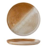 Creative Collection Dahlia Serveringsfad &Oslash;32,5 cm Stent&oslash;j brun nuance