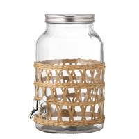 Bloomingville Manna Dispenser beholder med tappehane i glas