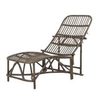 Bloomingville Dione liggestol i brun rattan