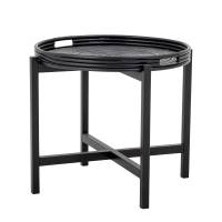 Bloomingville Milli Bakkebord Rattan &Oslash;60cm Sort