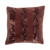 Bloomingville Kosar Pude Bomuld 45x45cm Brun med m&oslash;nster