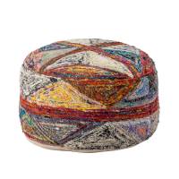 Creative Collection Torano Puf H20cm i bomuld multifarvet design