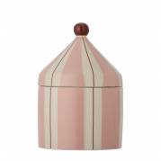 Bloomingville MINI Cimmi Krukke med l&aring;g Stent&oslash;j H25,0cm Rosa