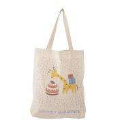 Bloomingville MINI Celebrate Mulepose Bomuld bl&aring; med motiv