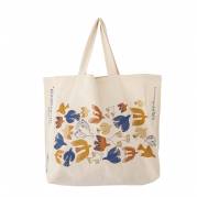 Bloomingville Anniversary Indk&oslash;bspose Bomuld print i varme nuancer