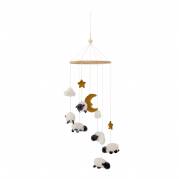Bloomingville MINI Dolly uro i polyester hvid