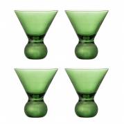 Bloomingville Corliss Cocktailglas Glas Gr&oslash;n