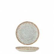 Creative Collection Fleur Tallerken Stent&oslash;j i lysegr&aring; og beige nuancer