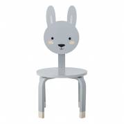 Bloomingville MINI Marle stol MDF gr&aring; kanin
