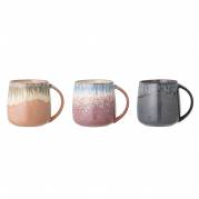 Creative Collection Cloe Krus Rosa farver Stent&oslash;j, 3 stk