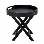 Bloomingville Freya Bakkebord Gummitr&aelig; &Oslash;40cm Sort