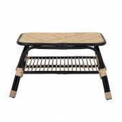 Bloomingville Loue Sofabord rattan Sort