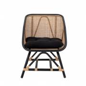 Bloomingville Loue Loungestol Rattan sort