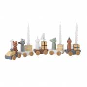 Bloomingville MINI Junaid f&oslash;dselsdagstog 38 cm brun