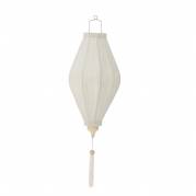 Bloomingville Pomp Deko H50cm i Polyester og bambus hvid nuance