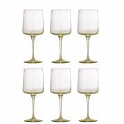 Bloomingville Luciana Vinglas Glas 43cl  Lilla sk&aelig;r
