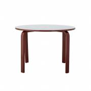 Bloomingville MINI Liova fremstillet i MDF &Oslash;65cm Bord striber bl&aring; hvid