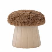 Bloomingville MINI Bertil Puf bl&oslash;d brun puf