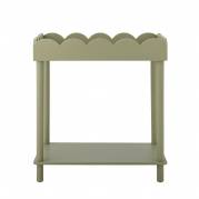 Creative Colelction Isola Sidebord lakeret finish Gr&oslash;n