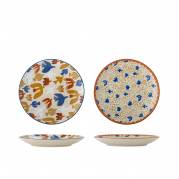 Bloomingville Anniversary Tallerken Stent&oslash;j fuglemotiver som decal