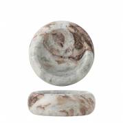 Bloomingville Indah Sk&aring;l kugleformet i natur marmor 