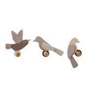 Bloomingville MINI Lewi Knager i natur fugle