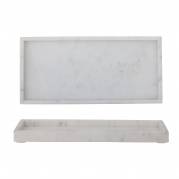 Bloomingville Majsa Fad 38x18cm lavet i hvid Marmor