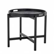 Bloomingville Milli Bakkebord Rattan &Oslash;60cm Sort