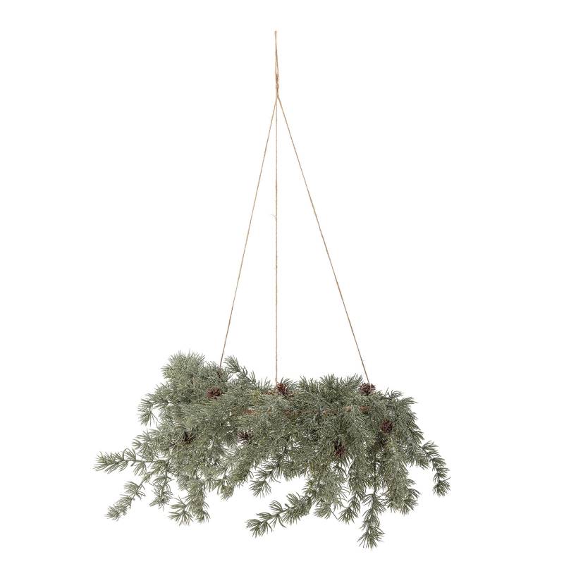 Bloomingville Cedar Krans Kunstige Blomster &Oslash;70cm gr&oslash;n