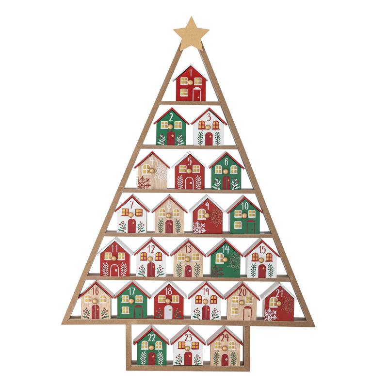 Bloomingville Calvin Kalender MDF Multifarvet
