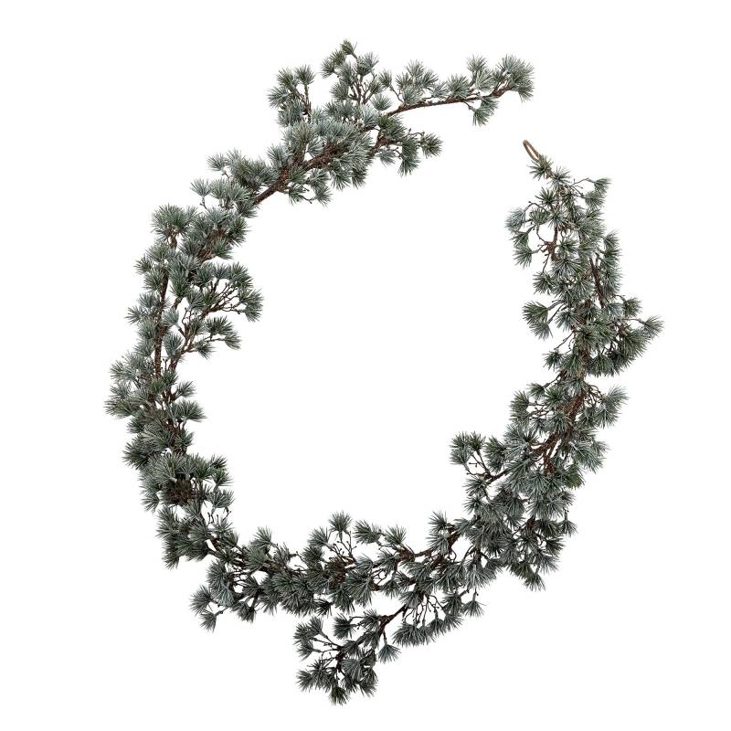 Bloomingville cedar guirlande kunstige blomster gr&oslash;nne nuancer