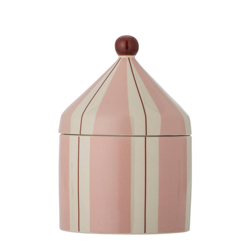 Bloomingville MINI Cimmi Krukke med l&aring;g Stent&oslash;j H25,0cm Rosa