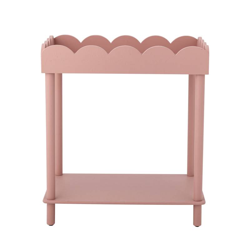 Creative Collection Isola Sidebord afd&aelig;mpet rosa farve med let patina