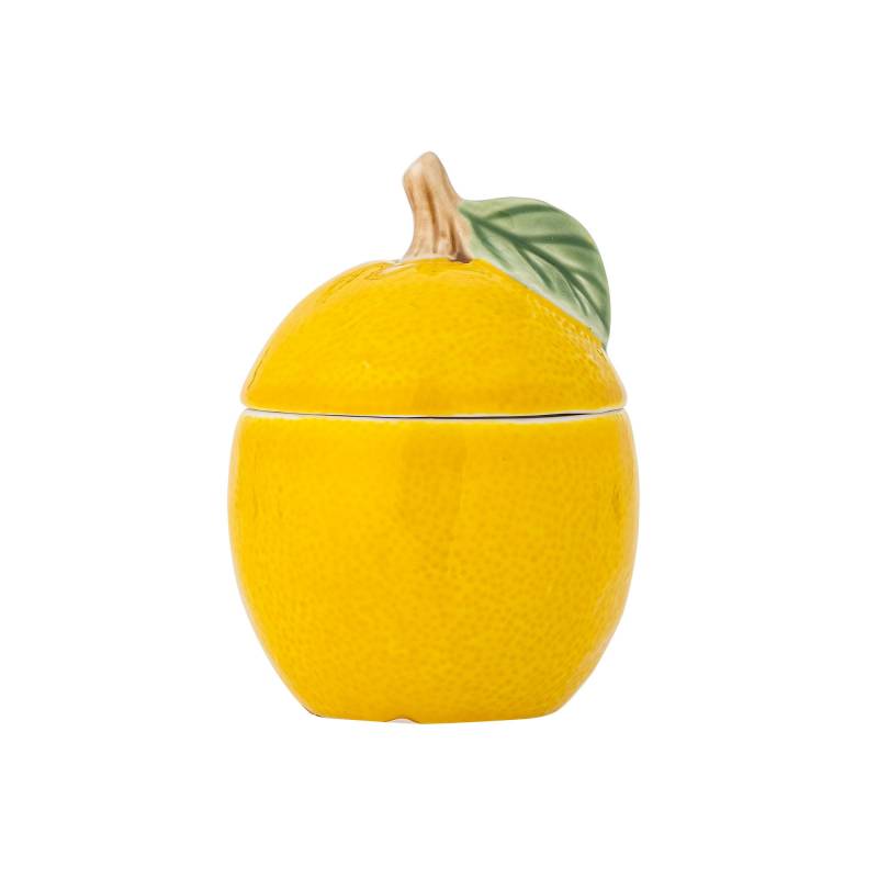 Creative Collection Limone Krukke med l&aring;g Stent&oslash;j Gul