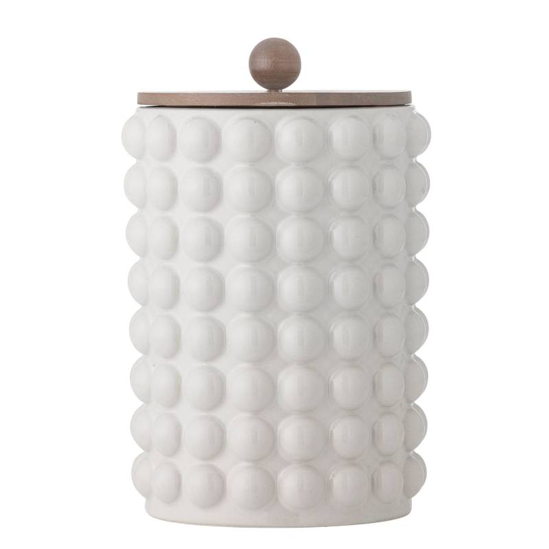 Creative Collection Madge Krukke med l&aring;g Stent&oslash;j H27,0cm Hvid